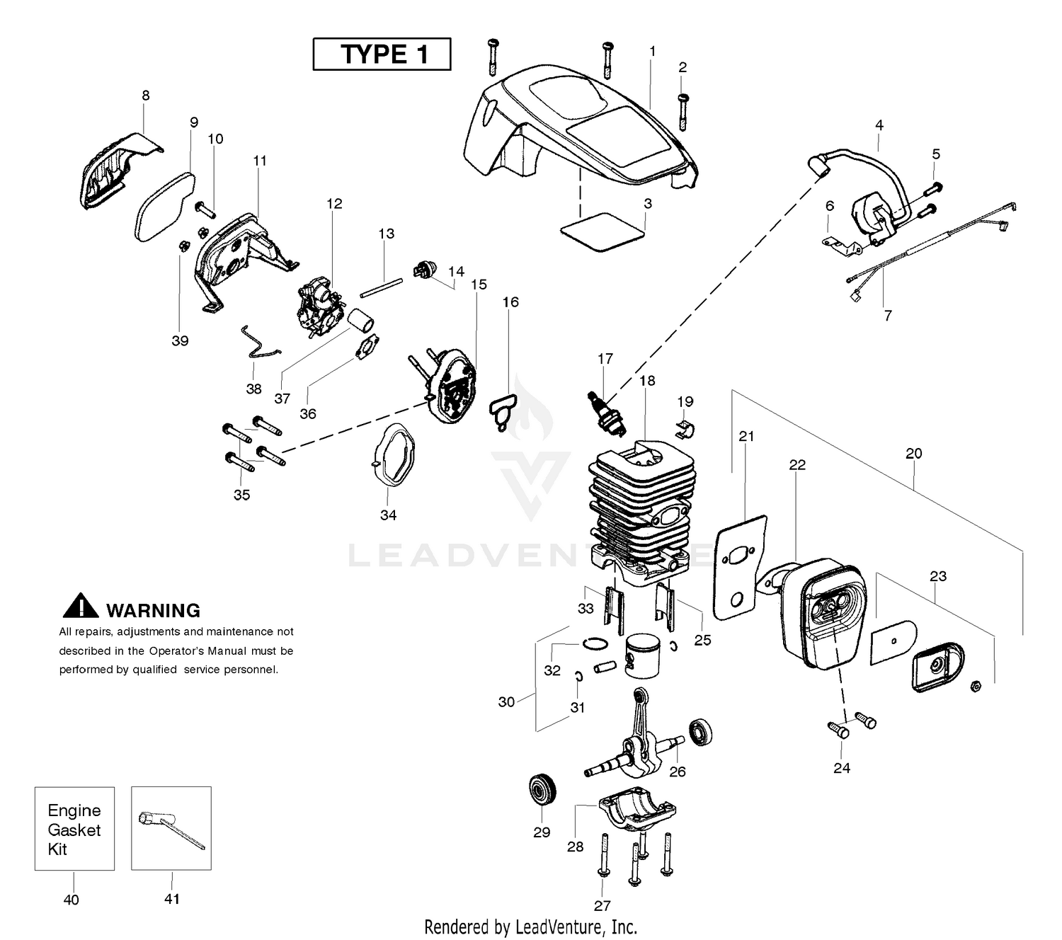 Engine Assembly Type 1