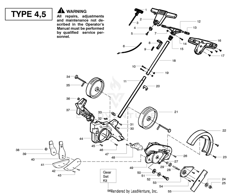 Weed Eater PE550 Gas Edger Type 2 Partswarehouse