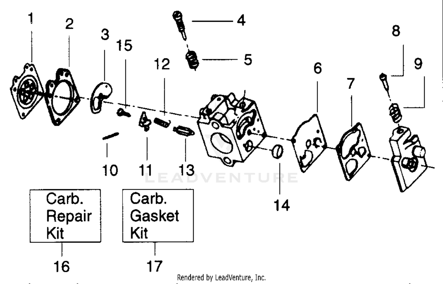 CARBURETORS WA-207, WA-207A