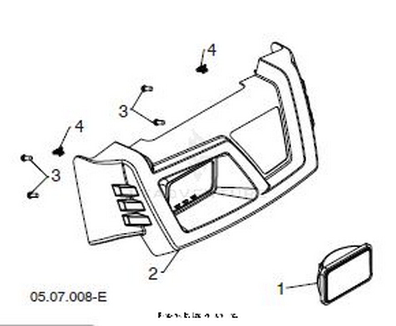 CONTROL PANEL & DISCHARGE CHUTE 8
