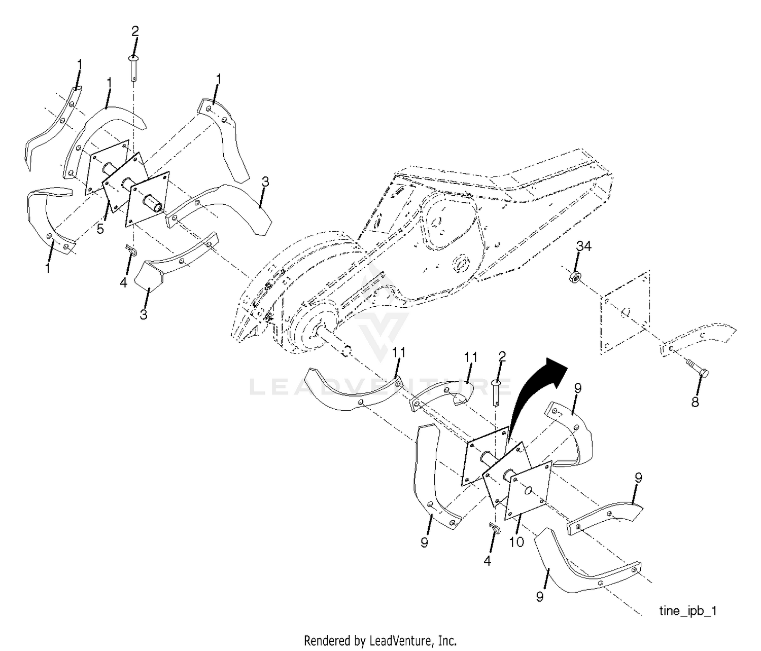 TINE ASSEMBLY