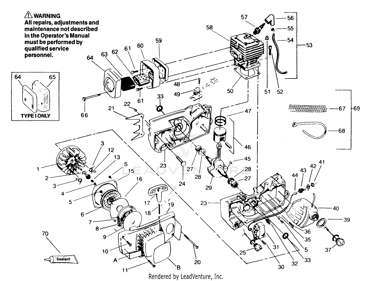 Crankcase / Cylinder Assembly