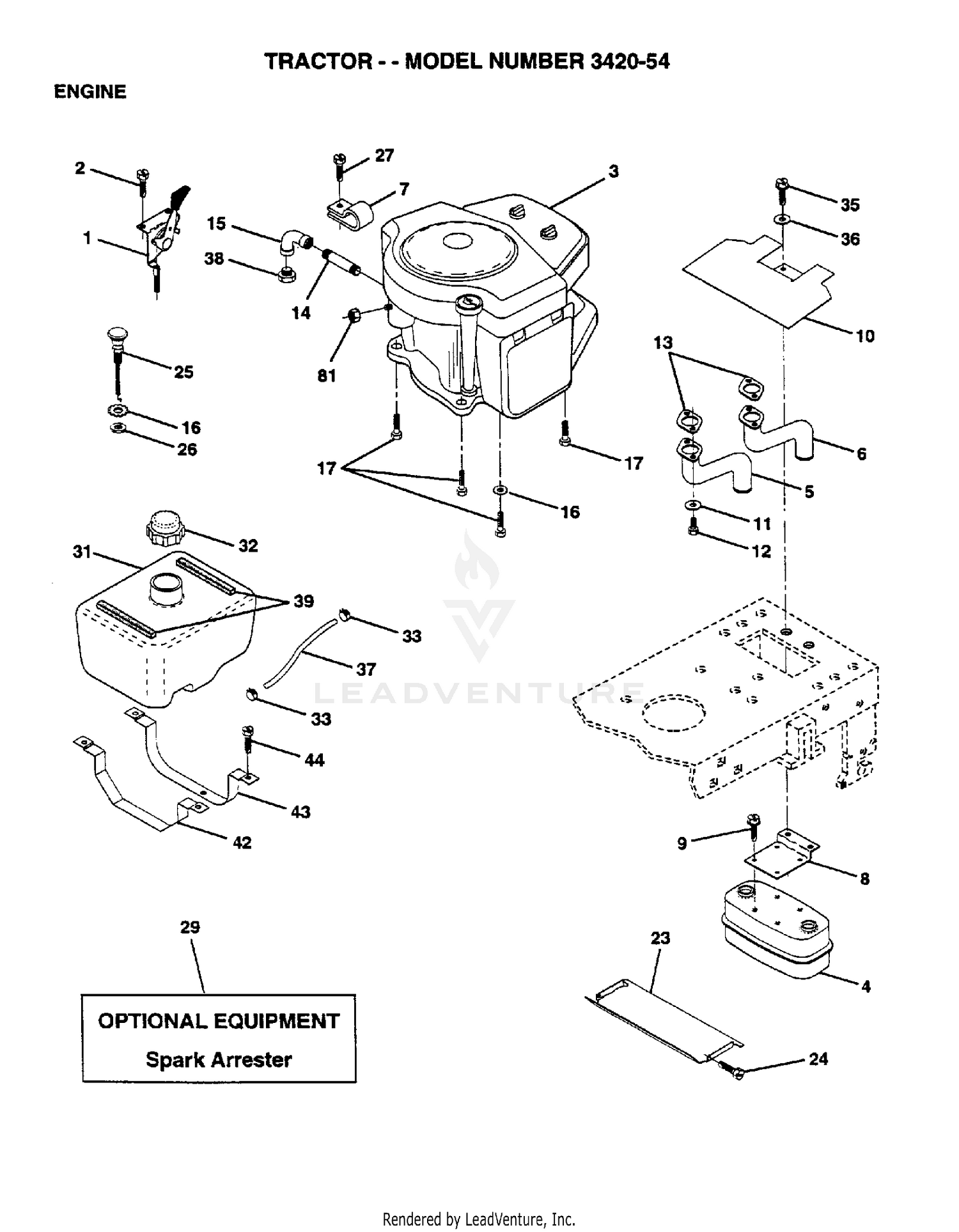 Assembly diagram
