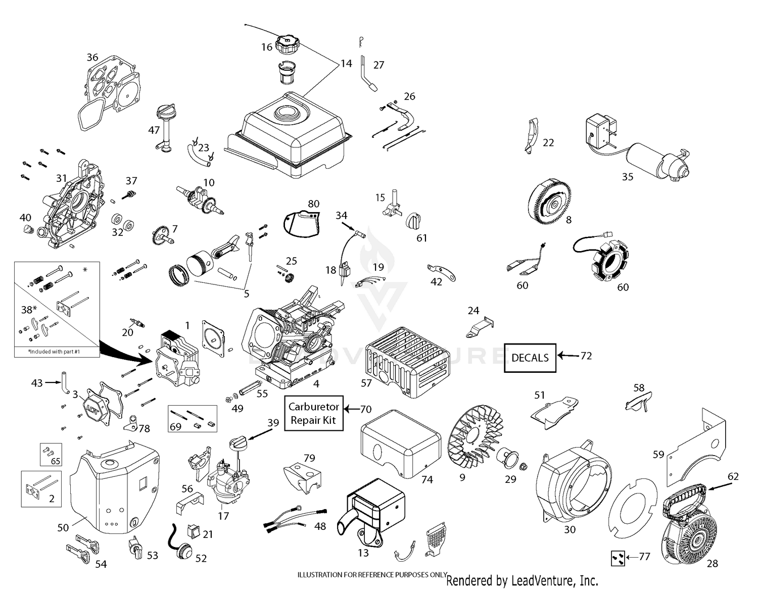Assembly diagram