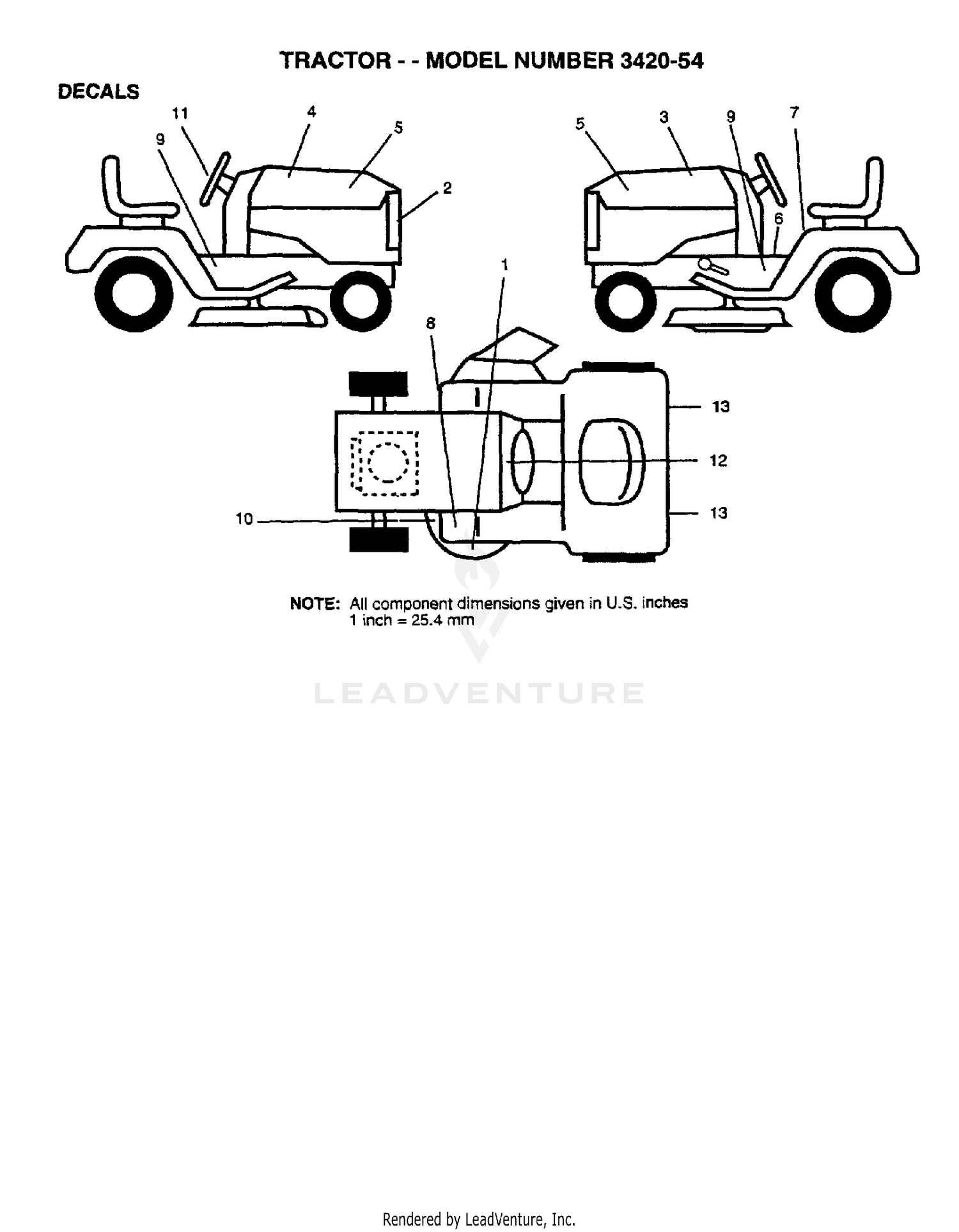 Assembly diagram