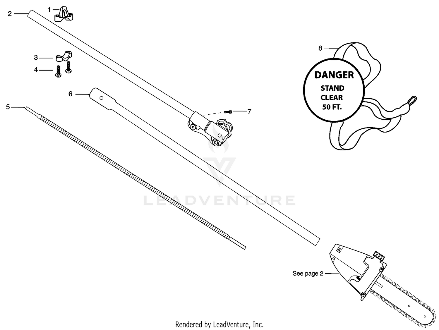 Handle & Shaft Assembly