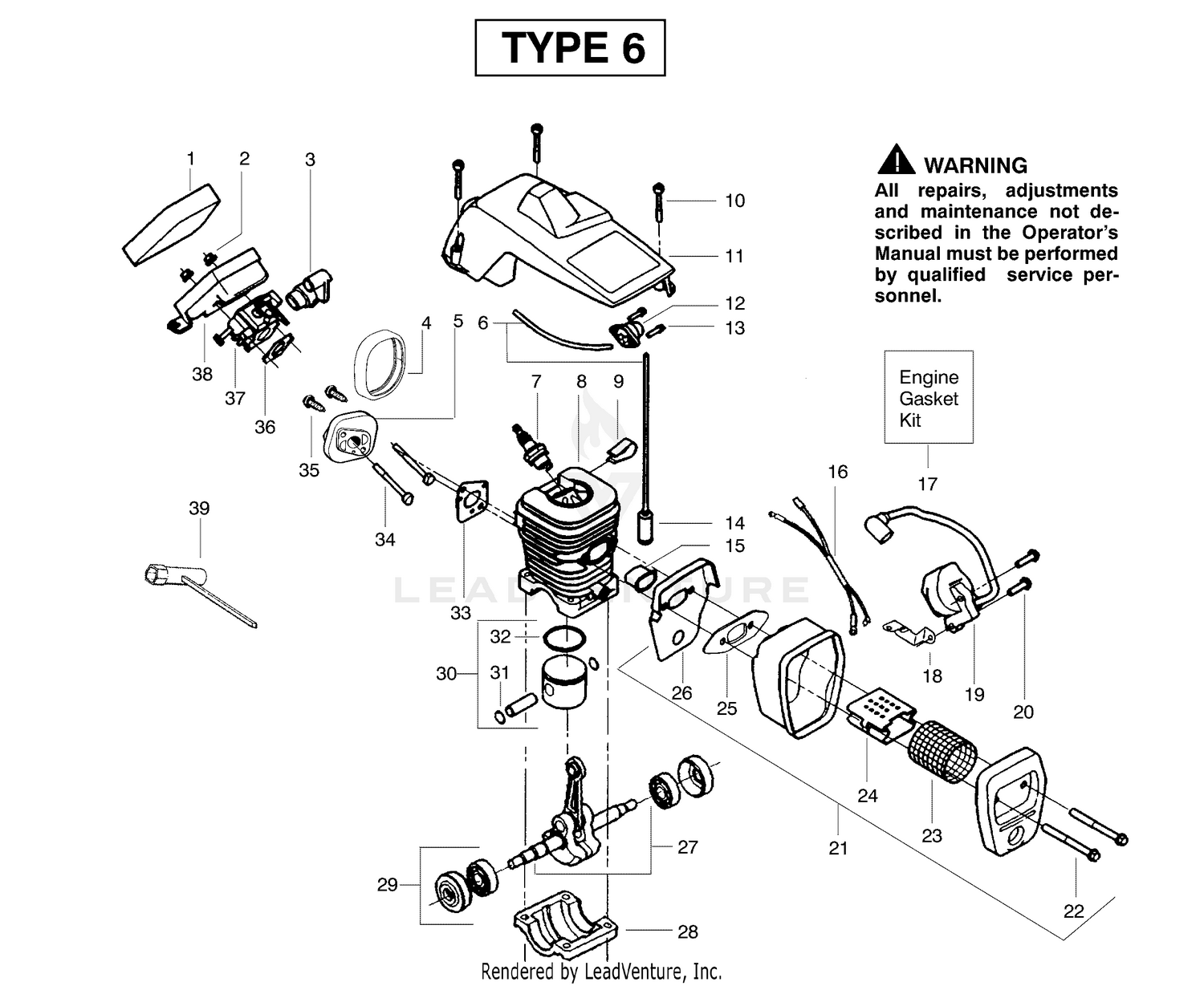 Engine Assembly Type 6