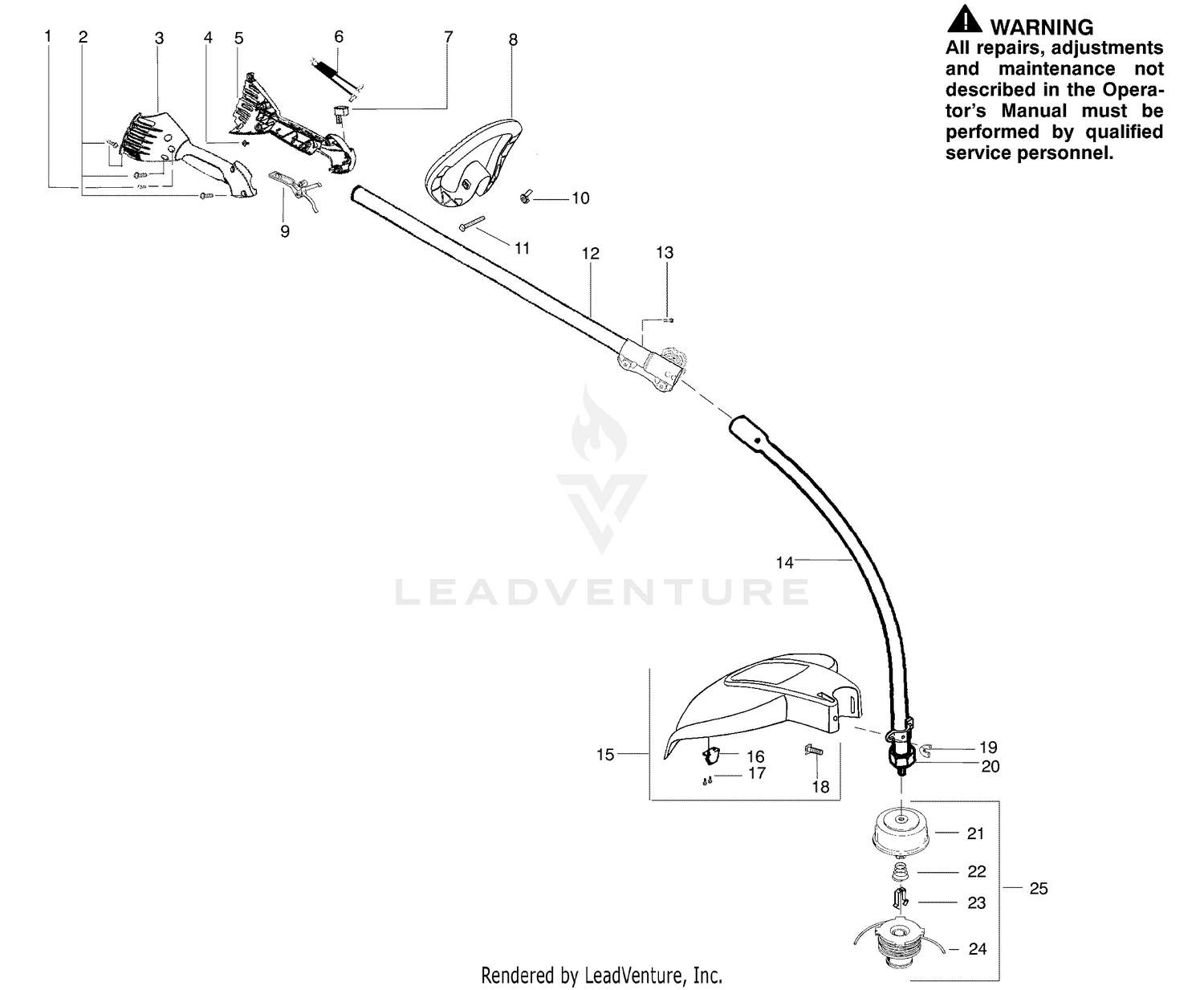 Handle & Shaft Assembly