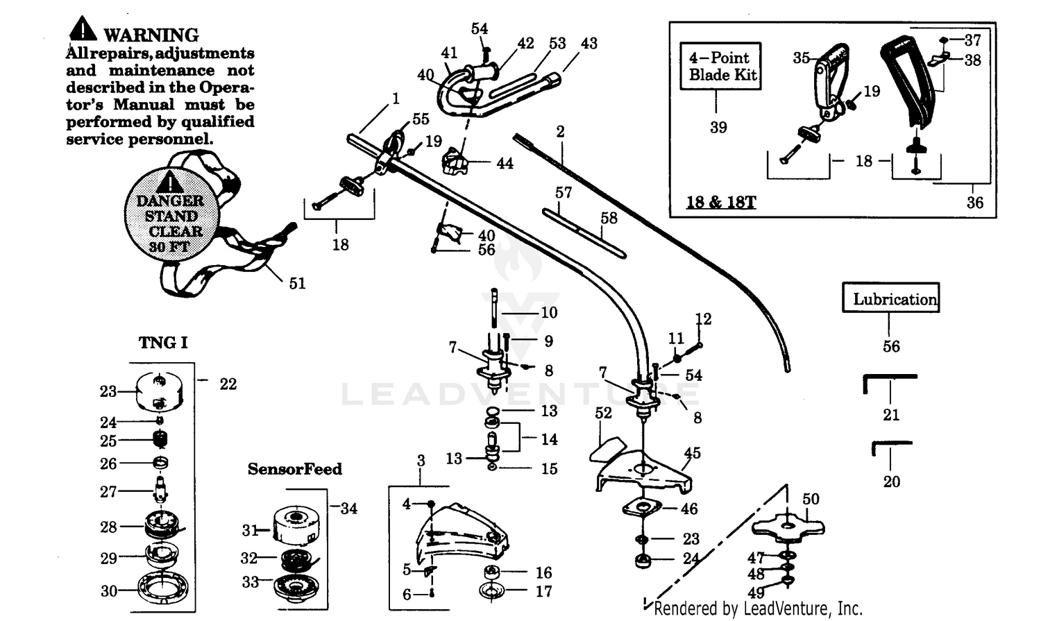 DRIVE SHAFT & CUTTING HEAD