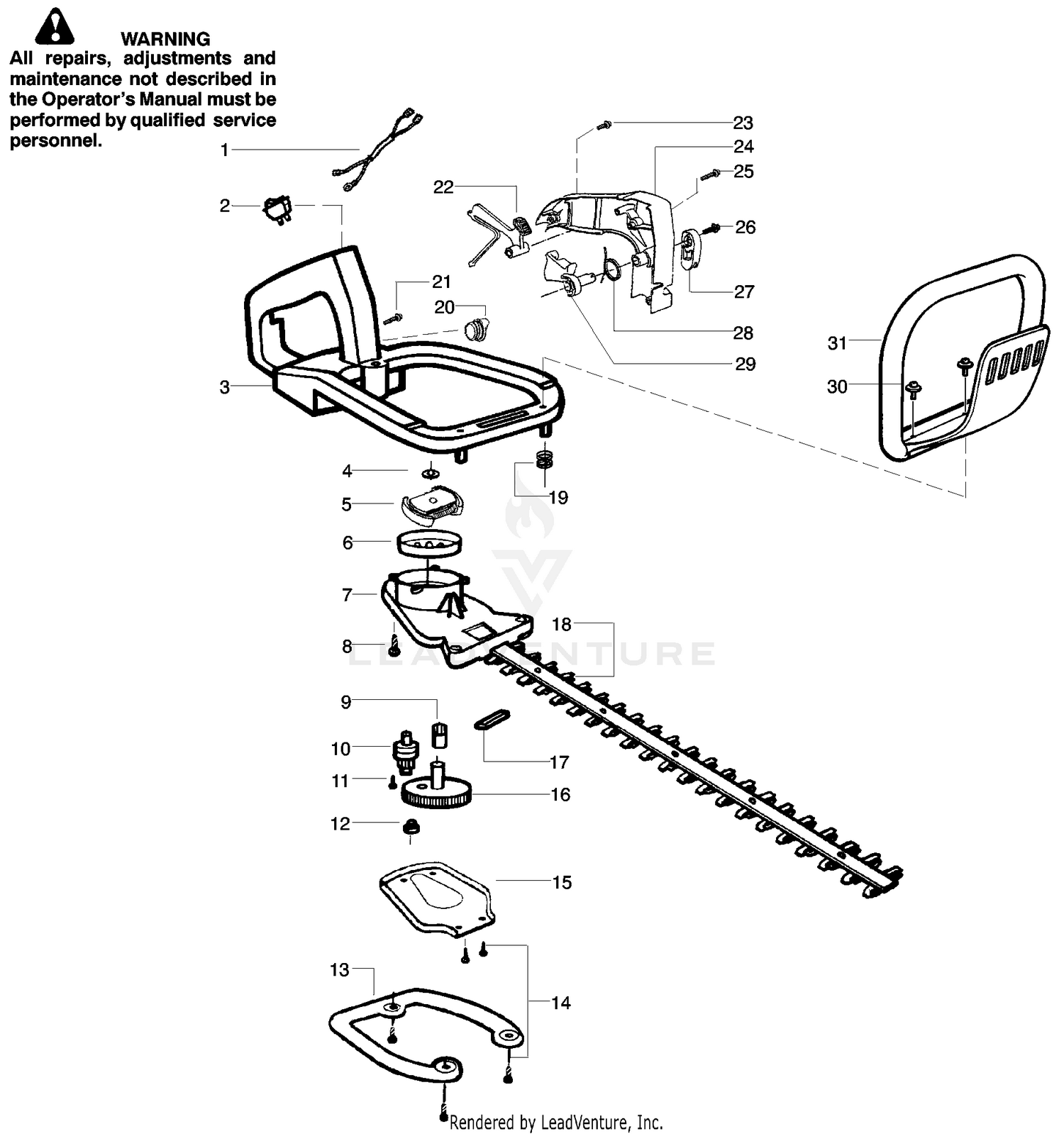 Handle & Blade Assembly