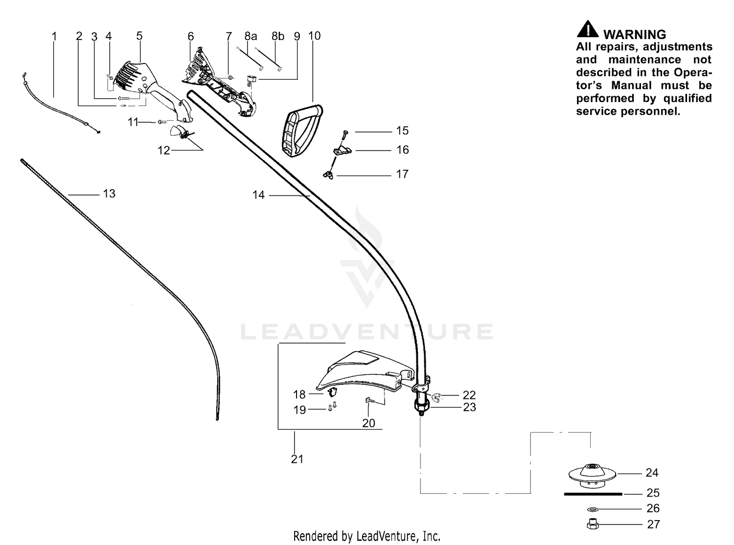 Drive Shaft & Cutting Head