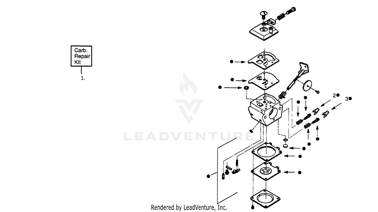 CARBURETOR WT 380 BREAKDOWN