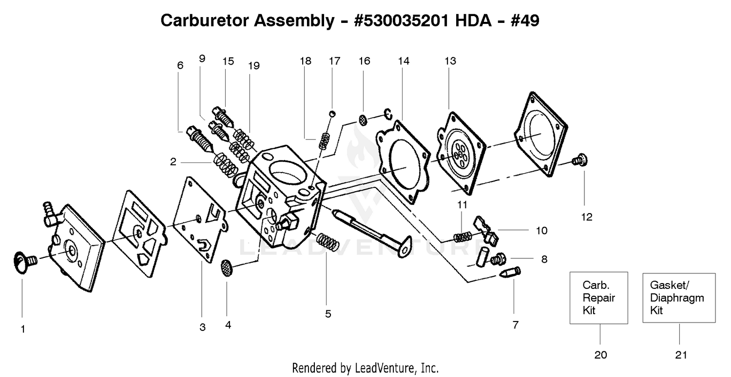 Carburetor HDA #49