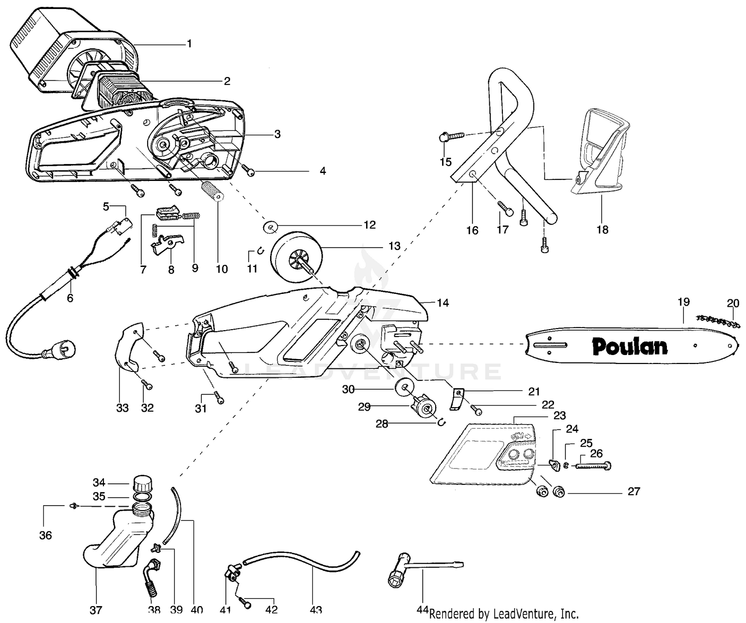 Electric Saw Assembly