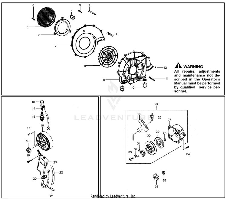 Poulan Pro BP406 Back Pack Blower Parts and Accessories at PartsWarehouse