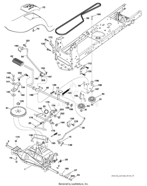 Poulan PP175G42 96046007500 2015 08 Riding Mower