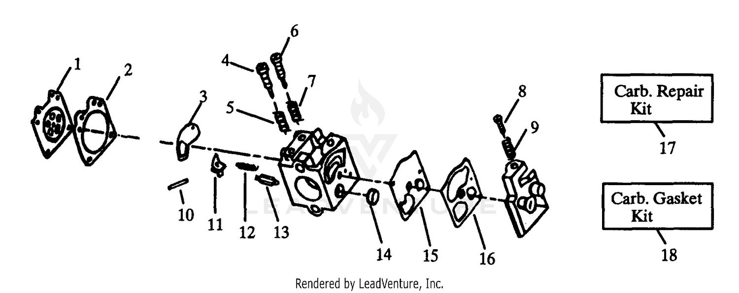 Carburetor Assembly (Part 1)