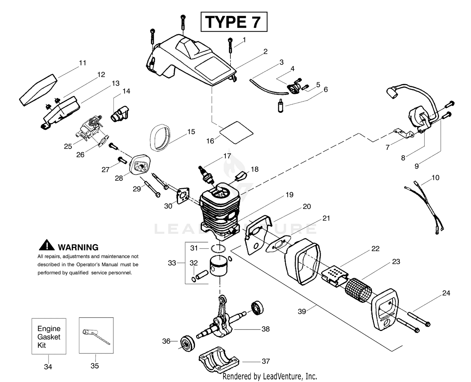 Engine Assembly Type 7