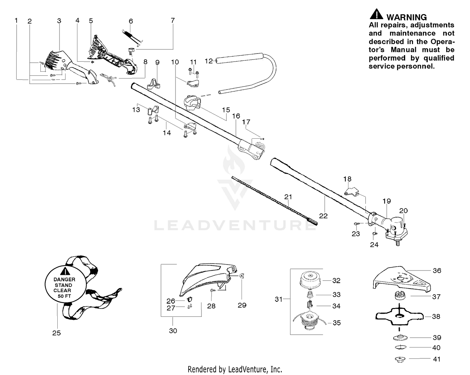 Handle, Chassis & Bar Assembly