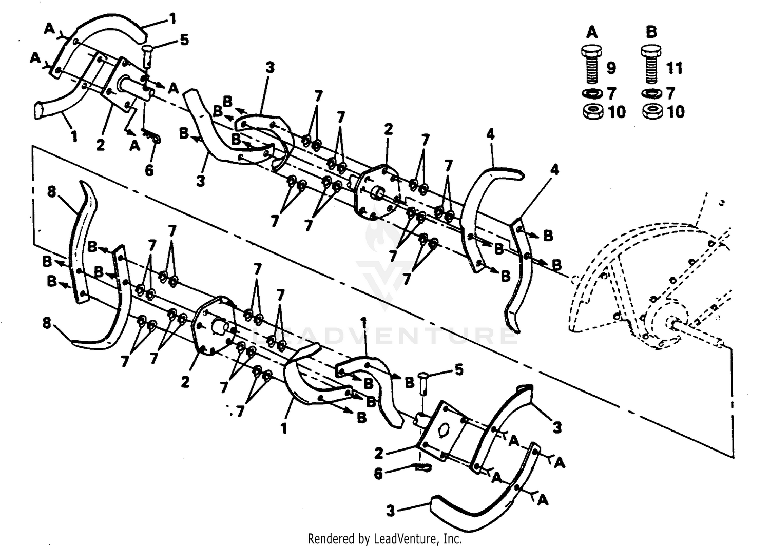 TINE ASSEMBLY