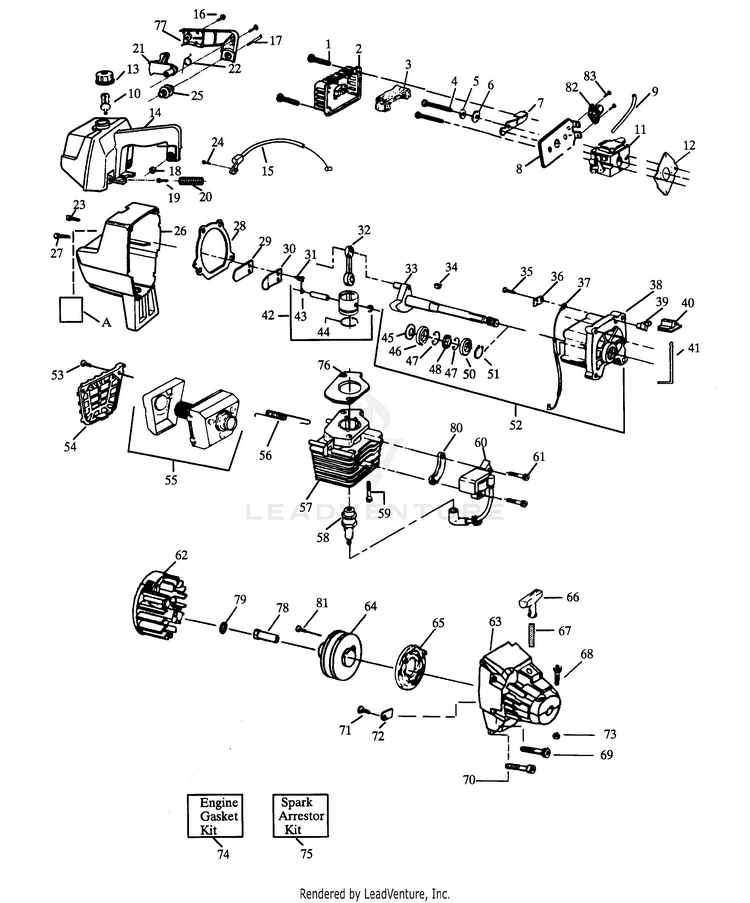 Weed Eater GTI15 Gas Trimmer Partswarehouse