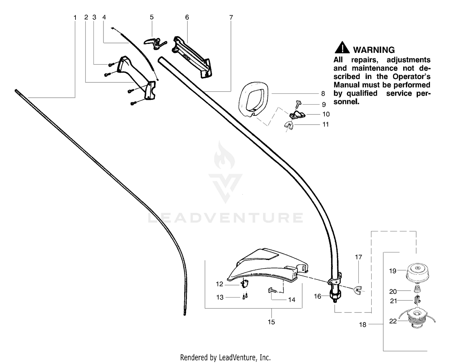 Handle & Shaft Assembly