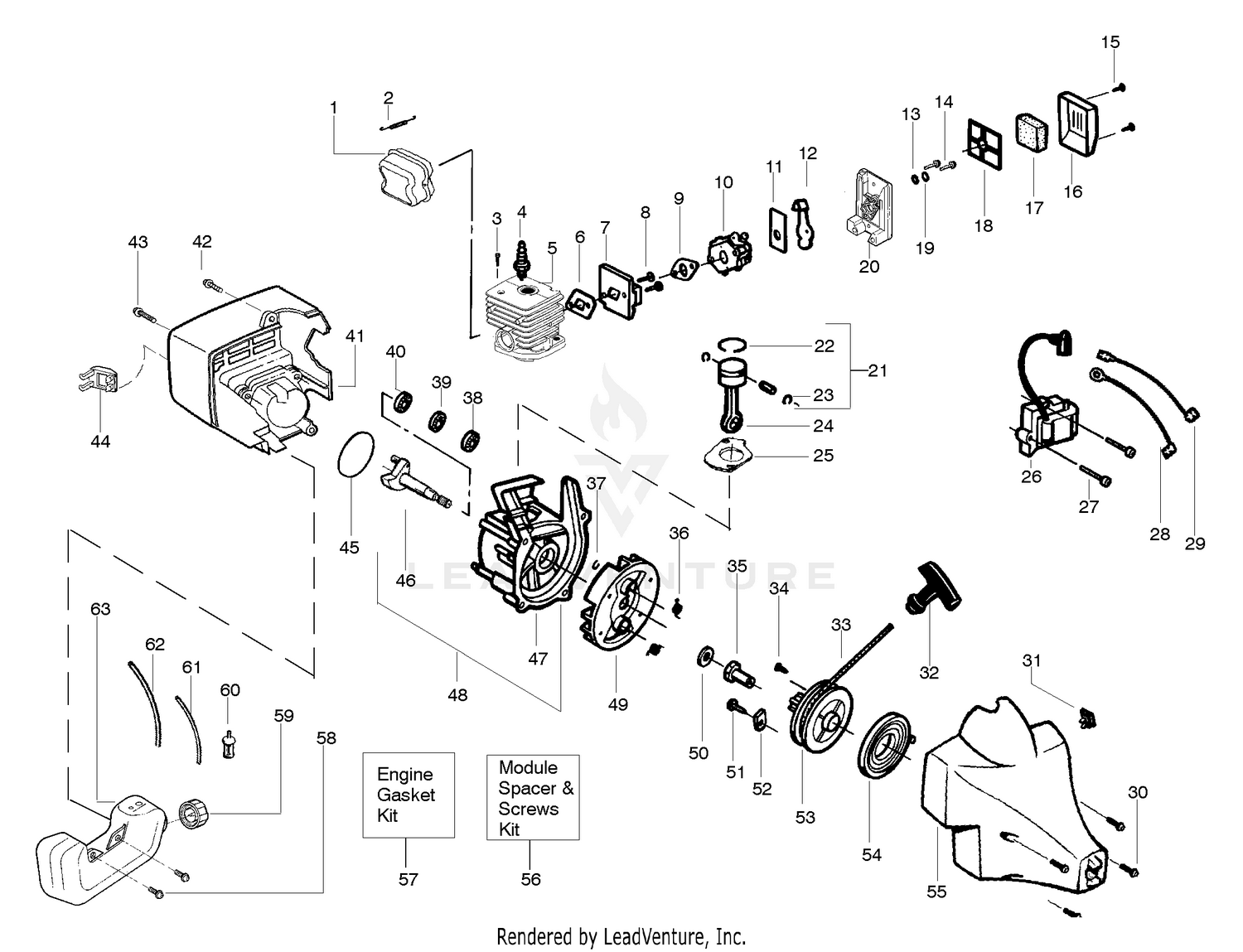 Engine Assembly Type 6