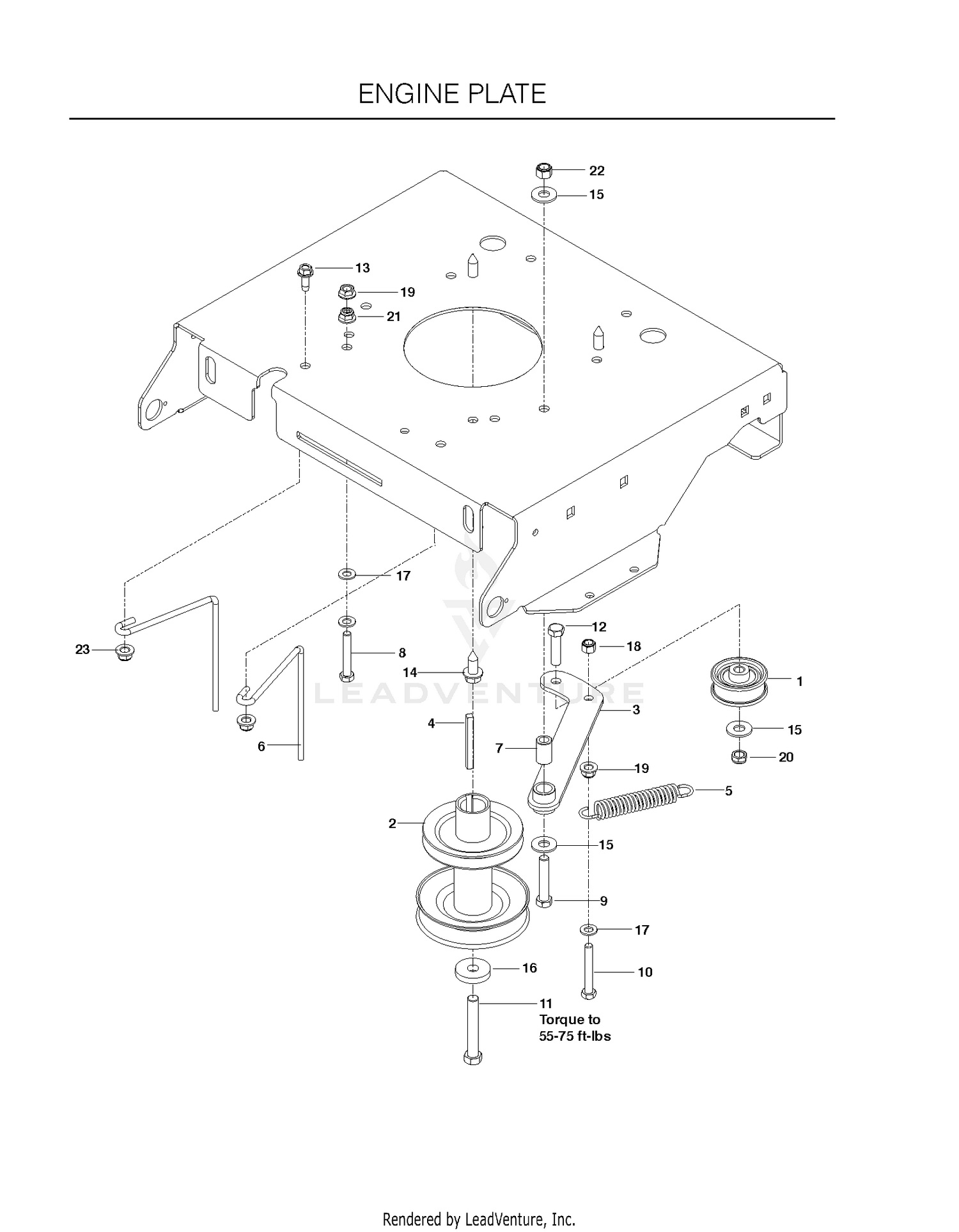 ENGINE PLATE