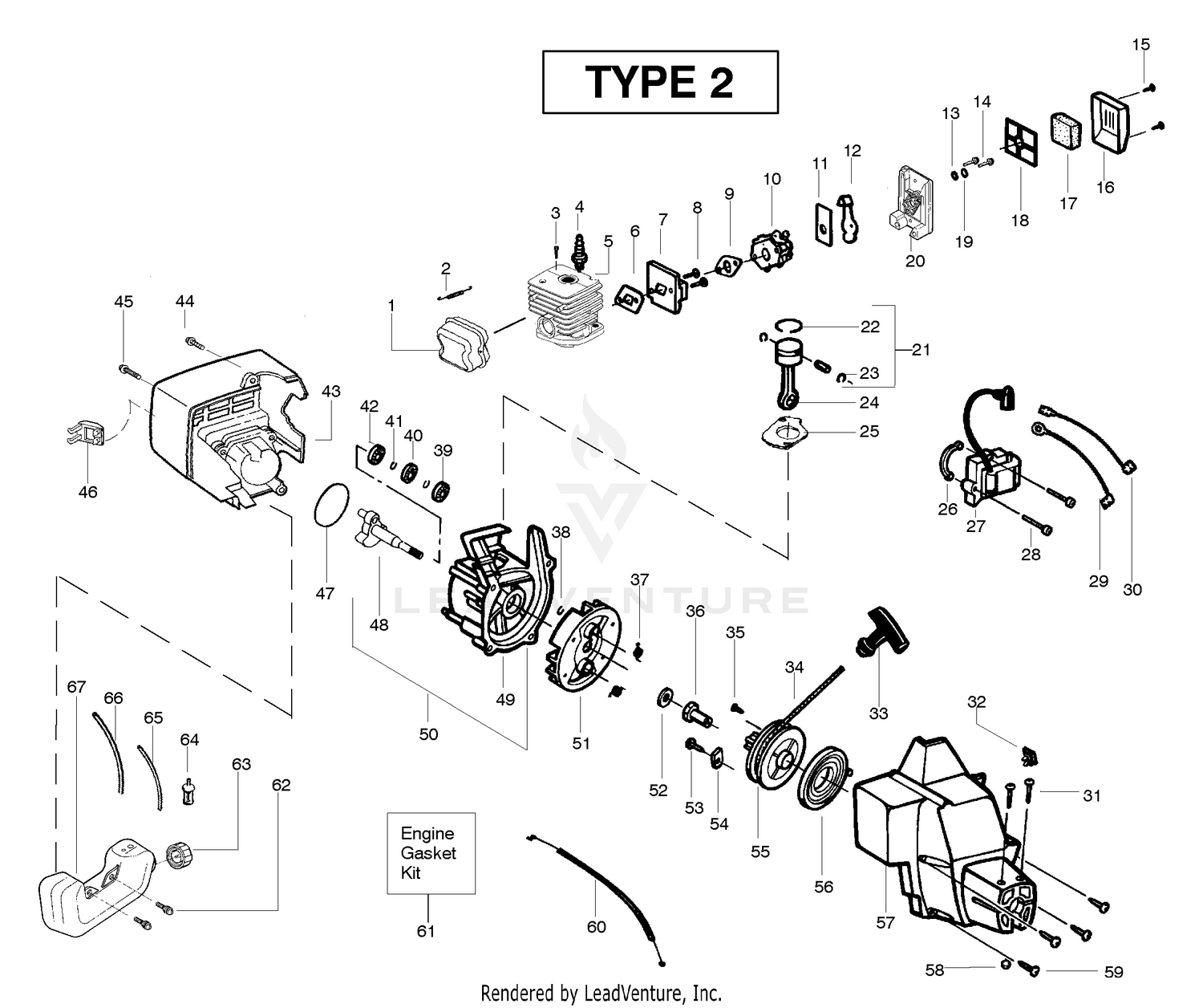 Engine Assembly Type 2