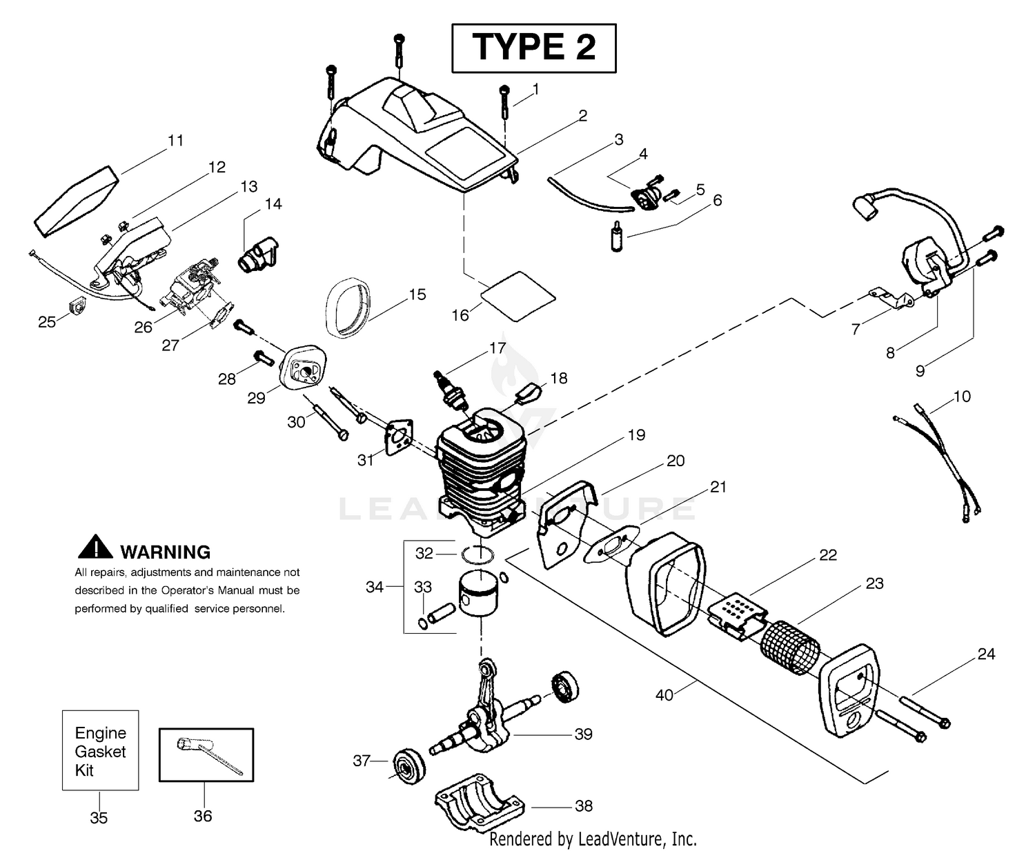 Engine Assembly Type 2