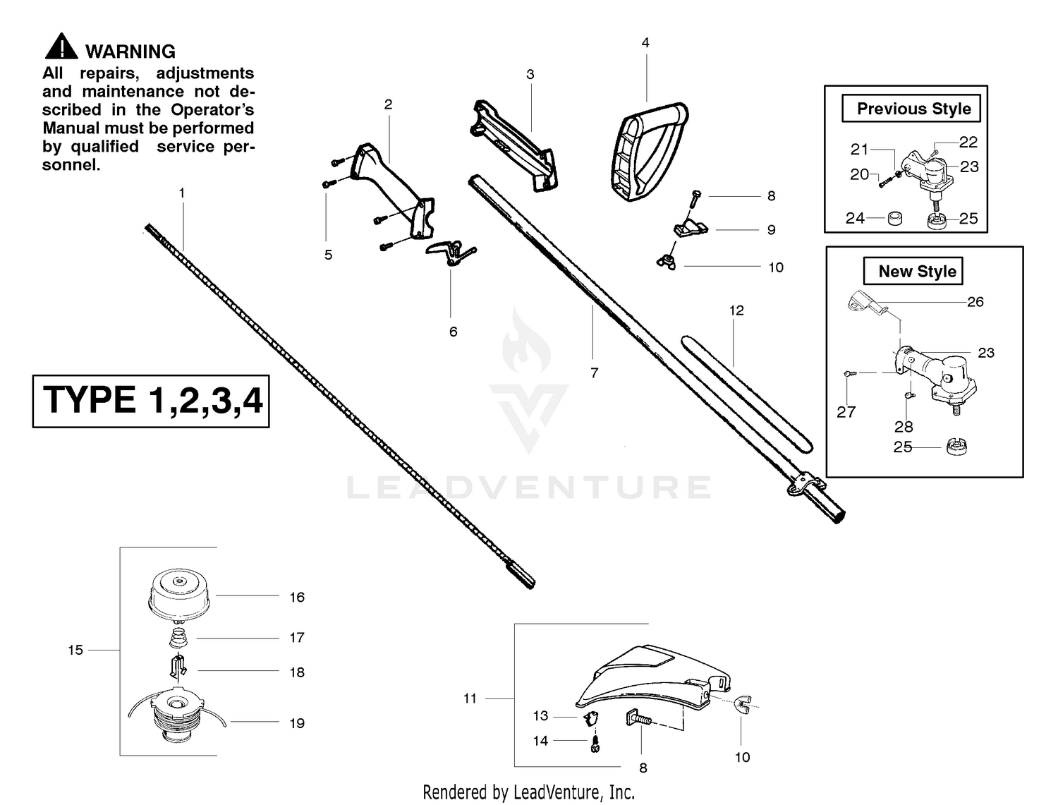 Handle And Shaft Assembly