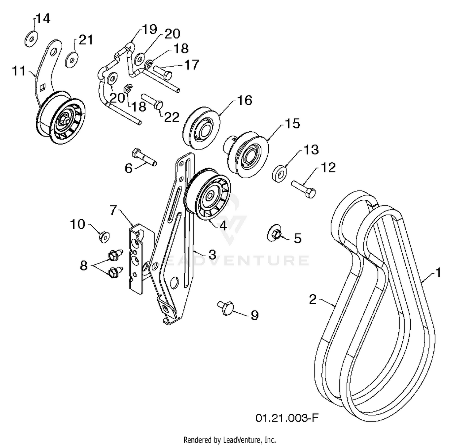 CHASSIS /ENGINE /PULLEY