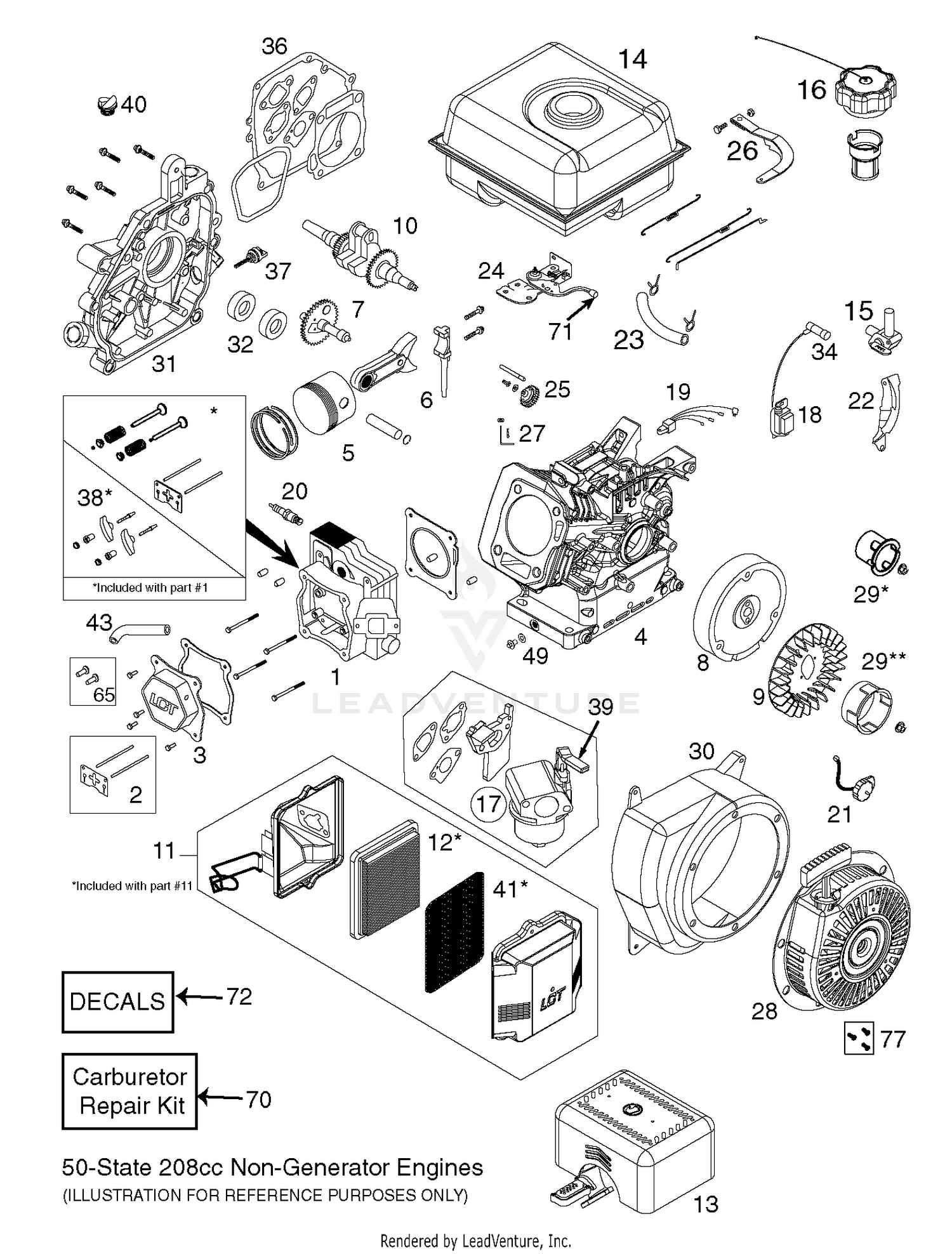 Assembly diagram