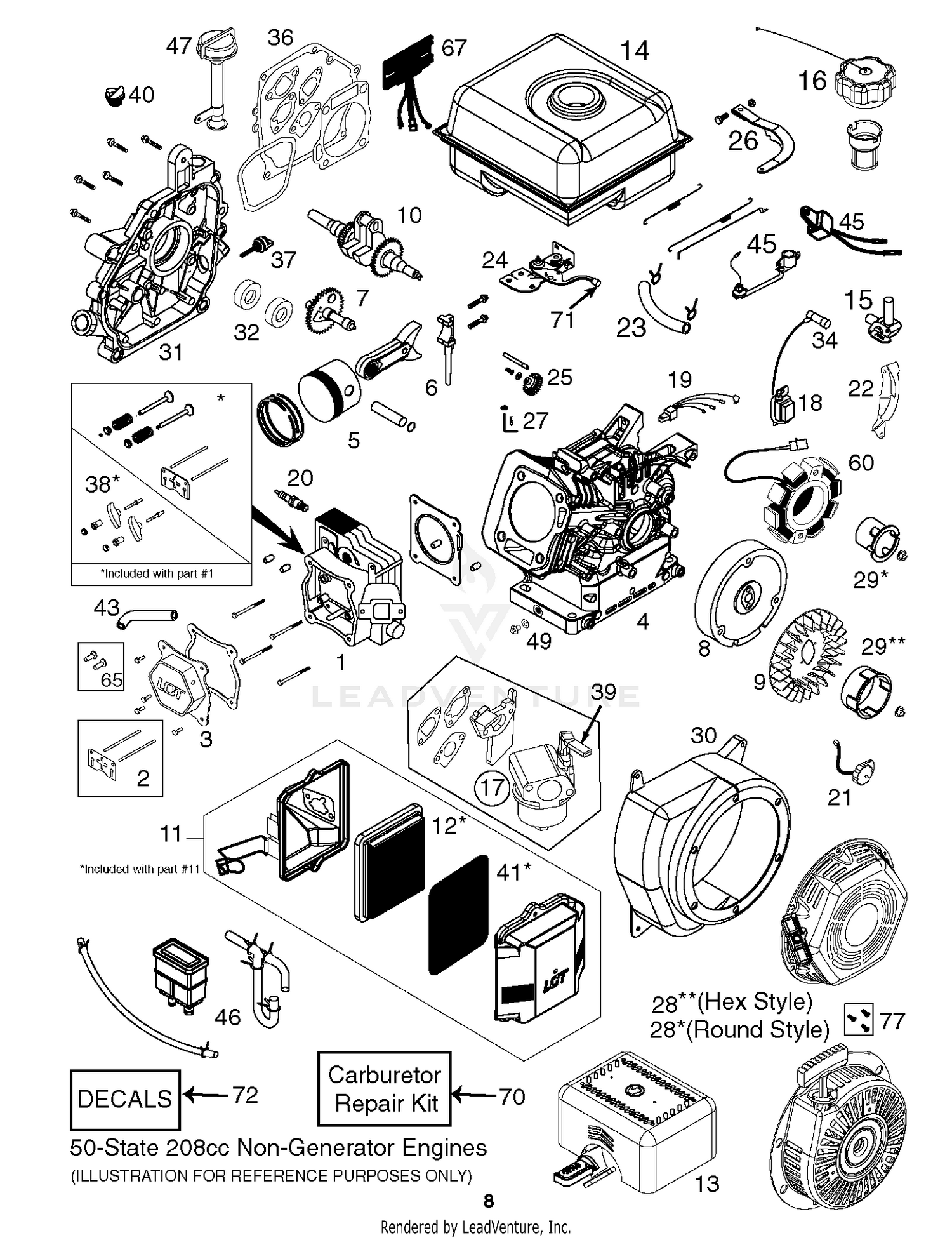 Assembly diagram