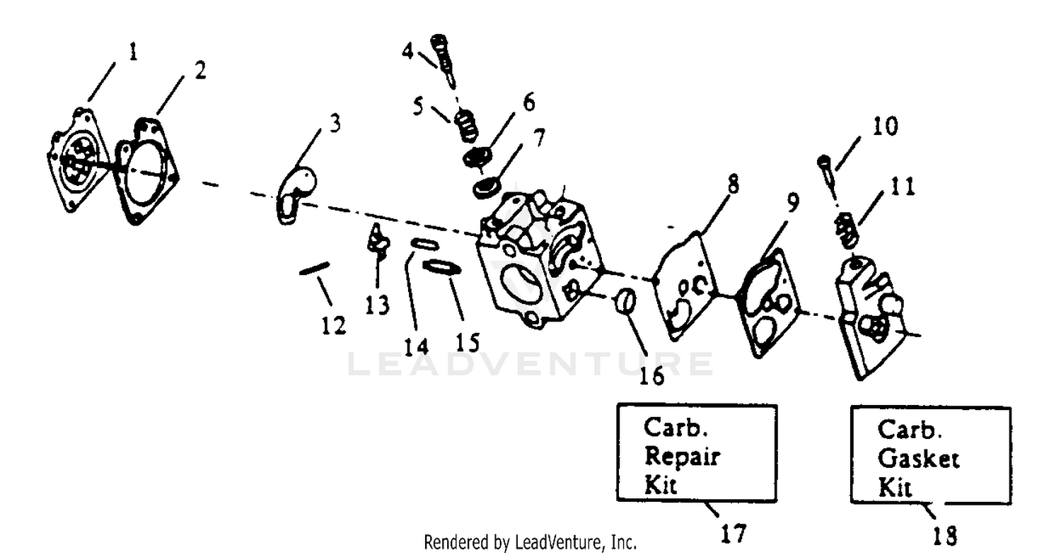 CARBURETOR WA-11 BREAKDOWN