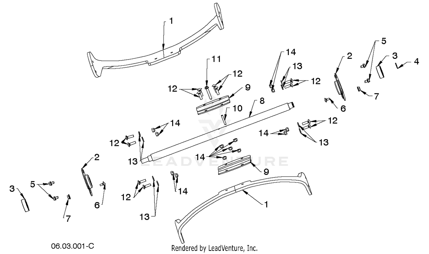 AUGER HOUSING IMPELLER