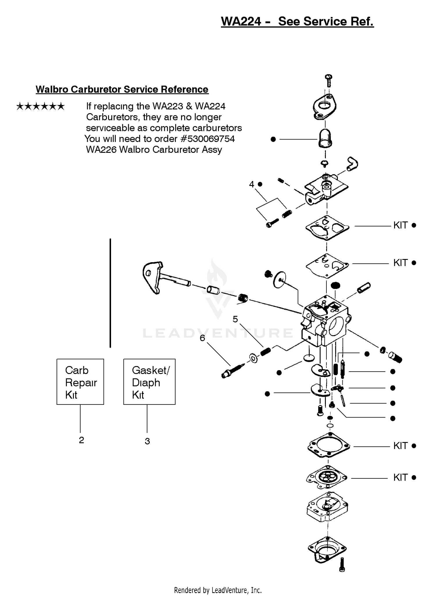 Carburetor Assembly (WA224)