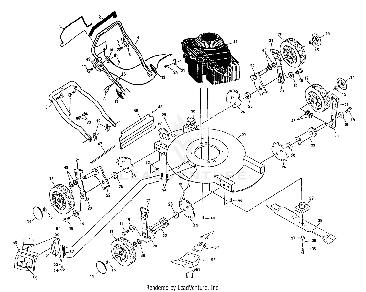 Rotory Lawn Mower