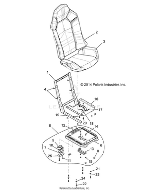 Body, Seat Asm. And Slider - R16rge99a7/ae/av (49rgrseat15rzr900) Schematic