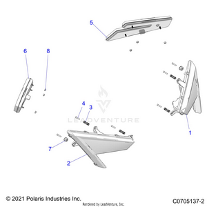 Electrical, Headlights And Taillights - Z21r4e92ag/as/bg/bs (c0705137-2) Schematic