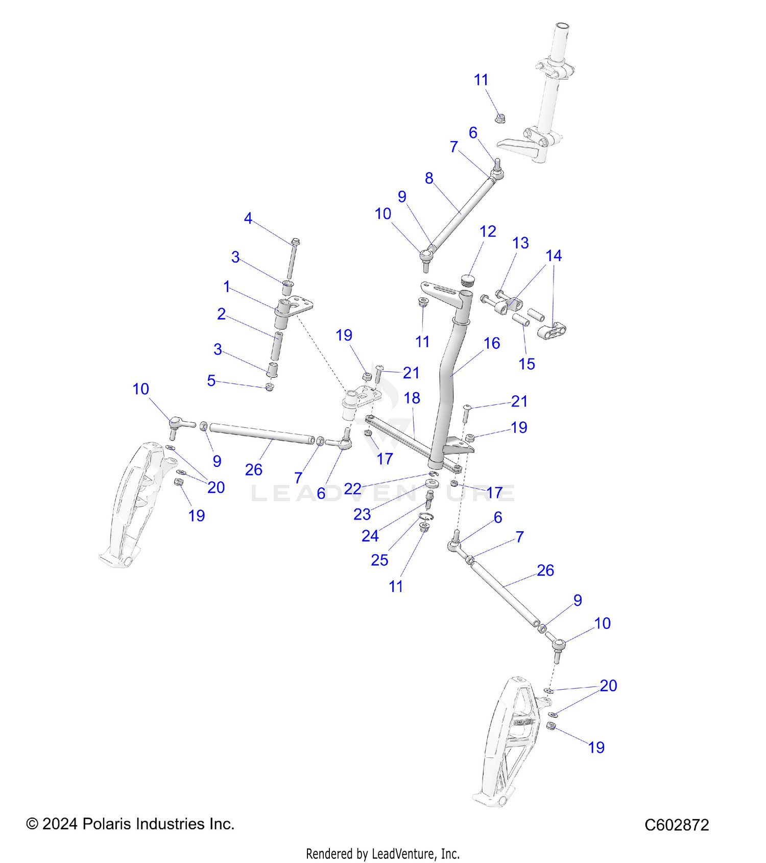 STEERING, LOWER - S26TGM8MS (C602872)