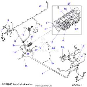 Electrical, Wire Harness - R21t6u99ap/ag/bp/bg (c730031) Schematic