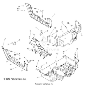 Body, Floor And Rocker Panels - R11vh76/vy76 All Options (49rgrfloor11rzr) Schematic
