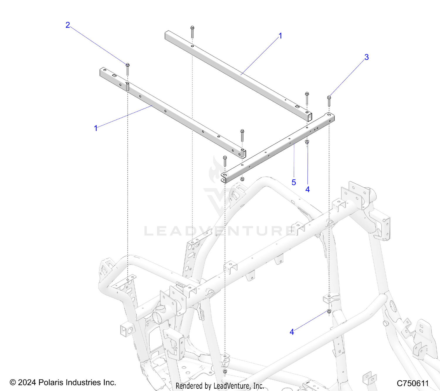 CHASSIS, BOX MOUNTING - Z26S4E92A4/B4/A6/B6 (C750611)