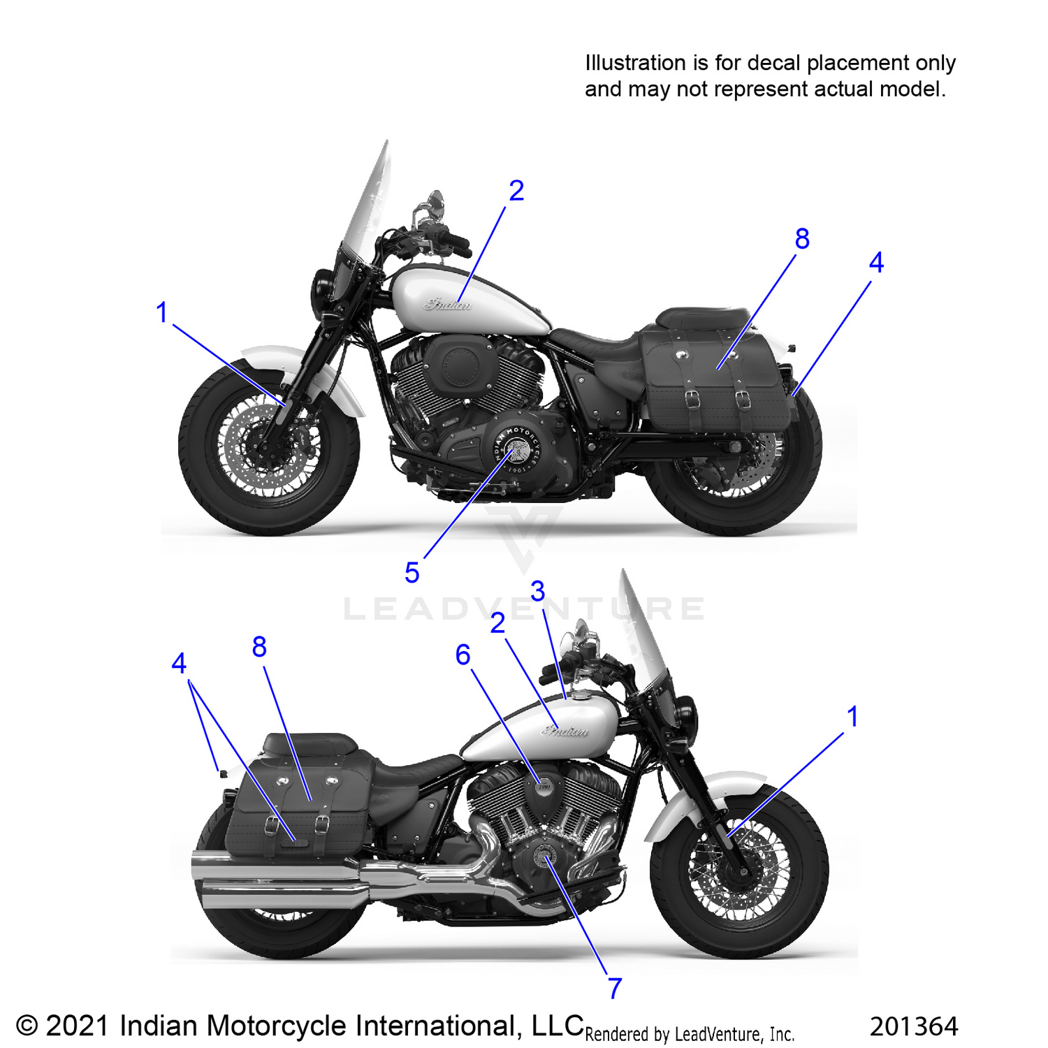 BODY, DECALS/EMBLEMS/BADGES - N22DBBAG/DBCAG ALL OPTIONS (201364)