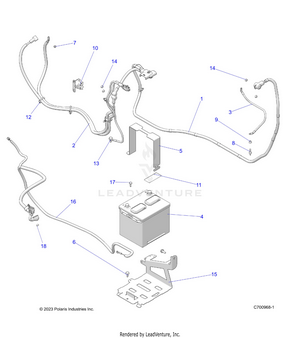 Electrical, Battery - R24rsu99aj/ak/az/a9/bj/bk/bz/b9 (c700968-1) Schematic