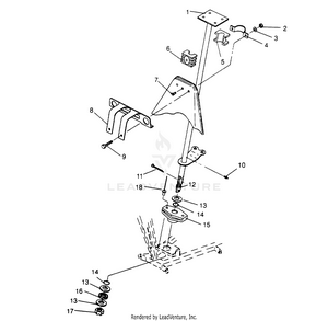 Steering Post Assembly Magnum 2x4 W957544 (4926852685b006) Schematic