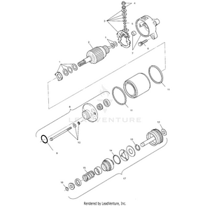 Starting Motor - A02ca32aa/ab (4969816981d01) Schematic
