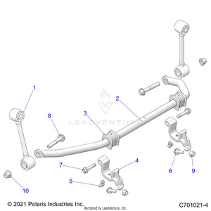 Suspension, Front Stabilizer Bar - Z24ase87a5 (c701021-2) Schematic