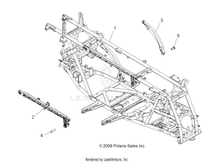 Chassis, Main Frame - A10zx85ak/al/as/at/ax (49atvframe10spxp550) Schematic
